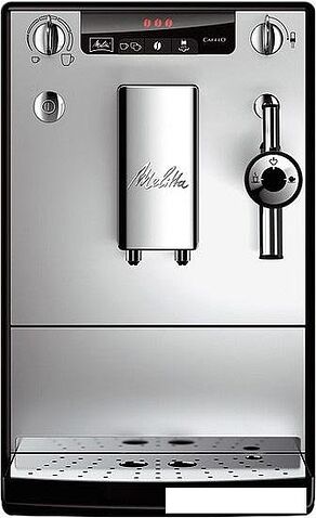 Эспрессо кофемашина Melitta E 957-103 (серебристый/черный)