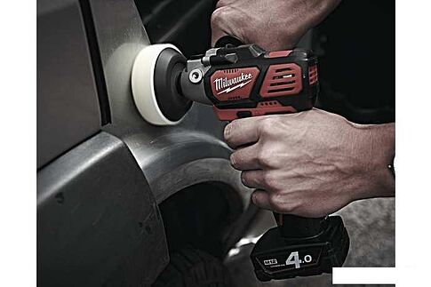 Полировальная машина Milwaukee M12 BPS-421X 4933447799 (с 2-мя АКБ, кейс)