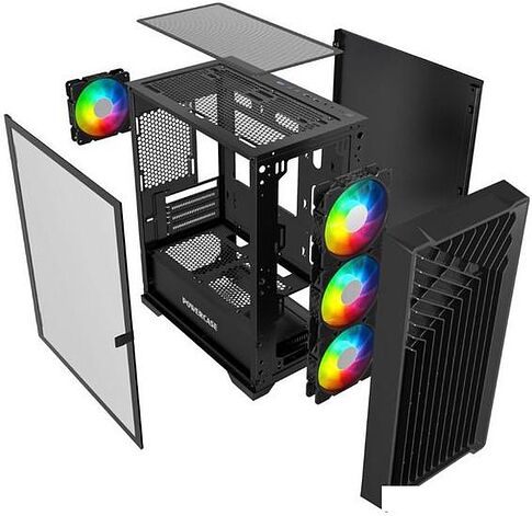 Корпус Powercase Mistral Micro X4B CMMXB-L4