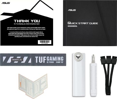 Видеокарта ASUS TUF Gaming GeForce RTX 5070 Ti 16GB GDDR7 White OC Edition TUF-RTX5070TI-O16G-WHITE-GAMING
