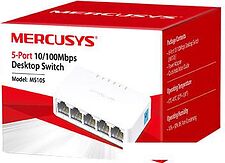 Коммутатор Mercusys MS105 Коммутатор Mercusys MS105