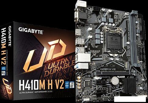 Материнская плата Gigabyte H410M H V2 (rev. 1.7)