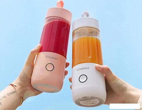 Портативный блендер Sundays Home 644200016B (белый)