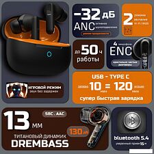 Наушники Venso VT-709 ANC (черный)