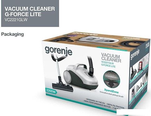 Пылесос Gorenje VC2221GLW