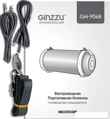 Беспроводная колонка Ginzzu GM-906B