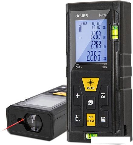 Лазерный дальномер Deli DL4170