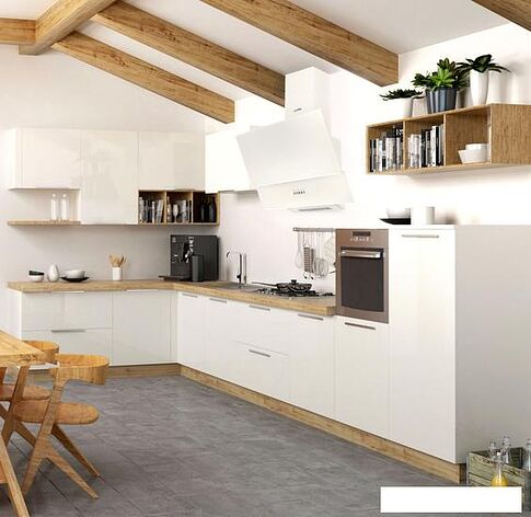 Кухонная вытяжка Germes Sarnia Push 60 (белый)