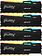 Оперативная память Kingston FURY Beast RGB 4x16ГБ DDR5 5600 МГц KF556C40BBAK4-64