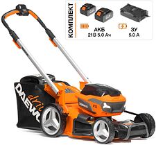 Газонокосилка Daewoo Power DLM 5042Li-SV Set (с 2-мя АКБ)