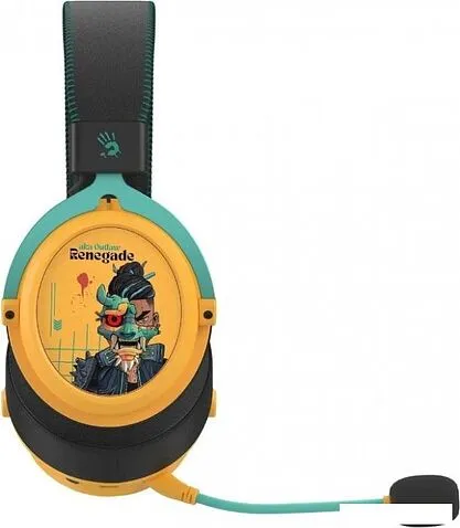 Наушники A4Tech Bloody MR595 Renegade (желтый)