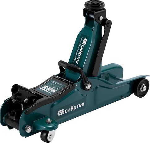 Подкатной домкрат СибрТех 50831 2т (кейс)