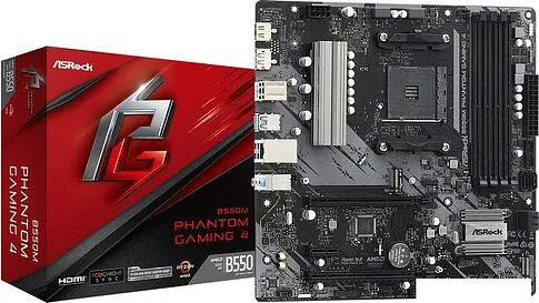 Материнская плата ASRock B550M Phantom Gaming 4