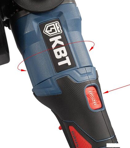 Угловая шлифмашина КВТ GB-20-125R (без АКБ)