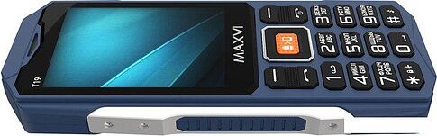 Телефон Maxvi T19 (синий)