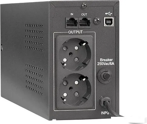 Источник бесперебойного питания ExeGate Power Smart ULB-850.LCD.AVR.EURO.RJ.USB