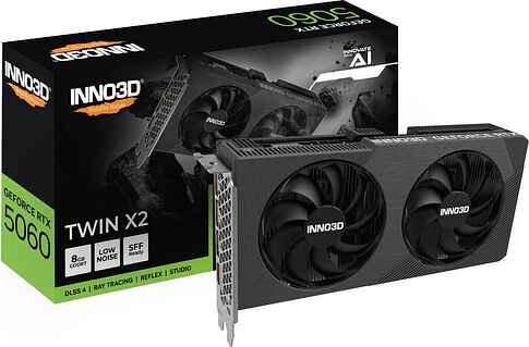 Видеокарта Inno3D GeForce RTX 5060 Twin X2 N50602-08D7-195071N