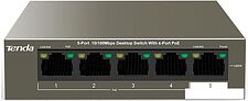 Неуправляемый коммутатор Tenda TEF1105P-4-63W