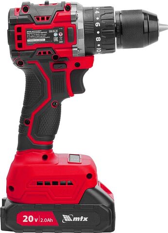 Ударная дрель-шуруповерт MTX CIDS-BL-20 (с 2-мя АКБ, кейс)