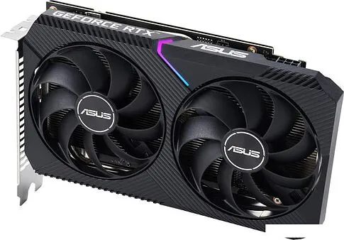 Видеокарта ASUS Dual GeForce RTX 3050 V2 OC Edition 8GB GDDR6 DUAL-RTX3050-O8G-V2