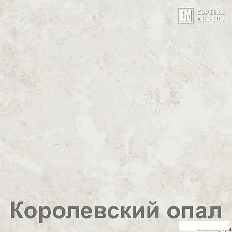 Шкаф напольный Кортекс-мебель Корнелия Лира НШ60р1ш (крем/королевский опал)