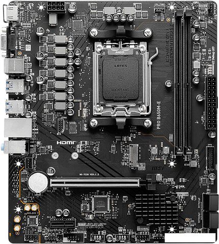 Материнская плата MSI Pro B650M-E