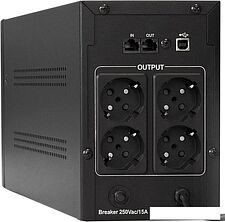 Источник бесперебойного питания ExeGate LLB-2200.LCD.AVR.EURO.RJ.USB EP285531RUS Источник бесперебойного питания ExeGate LLB-2200.LCD.AVR.EURO.RJ.USB EP285531RUS