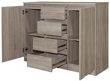 Тумба Евва Турин ТР-2D4S/S (дуб сонома) Тумба Евва Турин ТР-2D4S/S (дуб сонома)