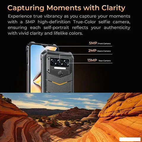 Смартфон Oukitel WP38 6GB/256GB (черный)