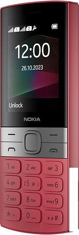 Кнопочный телефон Nokia 150 (2023) Dual SIM TA-1582 (красный)