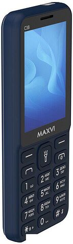 Телефон Maxvi C38 (синий)