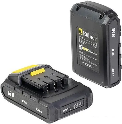 Дрель-шуруповерт Kolner KCD 18/2LC (с 2-мя АКБ)