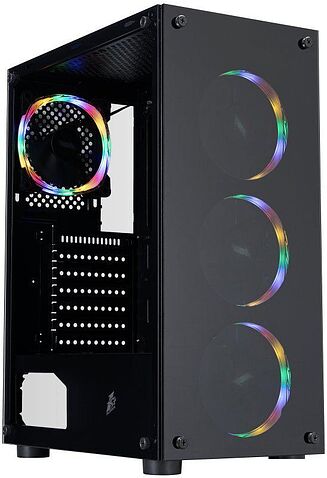 Корпус 1stPlayer FIRE DANCING V3-B (черный) Корпус 1stPlayer FIRE DANCING V3-B (черный)