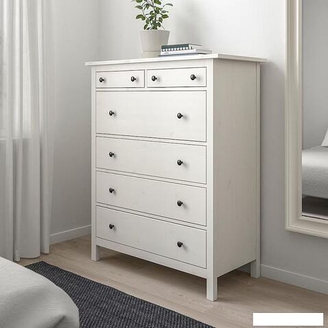 Комод ММЦ Кантри 06 (белый лак)