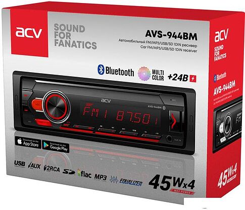 USB-магнитола ACV AVS-944BM