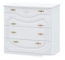 Комод Неман мебель Орхидея СП-002-15Д2 (белый полуглянец)