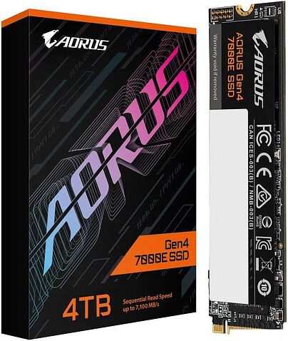 SSD Gigabyte Aorus Gen4 7000E 4TB AG470E4TB