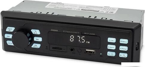 USB-магнитола Digma MCP-225W