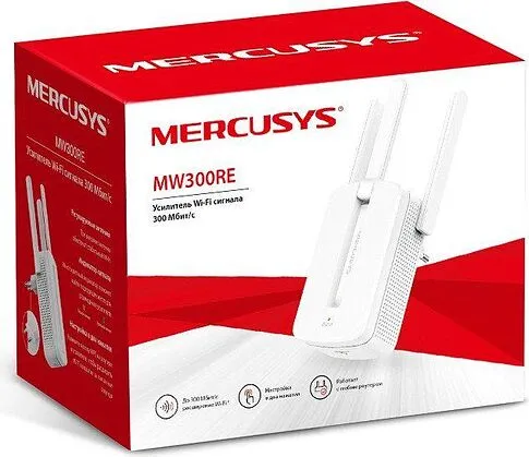 Усилитель Wi-Fi Mercusys MW300RE