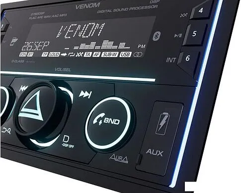 USB-магнитола Aura Venom-D762DSP
