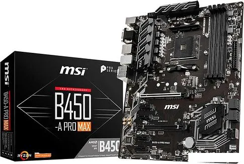 Материнская плата MSI B450-A Pro Max