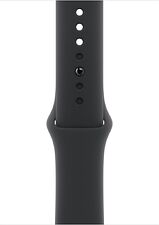 Умные часы Apple Watch Series 11 46 мм (алюминиевый корпус, космический серый/черный, спортивный силиконовый ремешок S/M)