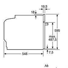 Электрический духовой шкаф Bosch Serie 8 HBG855TC0