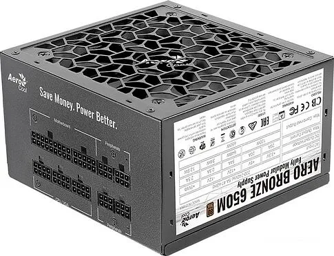 Блок питания AeroCool Aero Bronze 650M