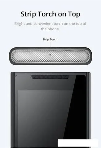 Кнопочный телефон Dizo Star 500 (черный)