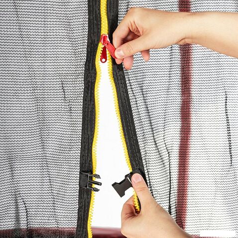 Батут Sundays Favorite Premium 6FT (красный, с сеткой)