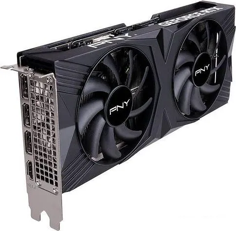Видеокарта PNY GeForce RTX 4070 12GB Verto Dual Fan VCG407012DFXPB1