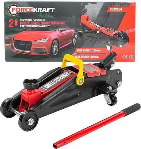 Подкатной домкрат ForceKraft FK-TH22254 2т