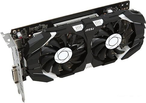 Видеокарта MSI GeForce GTX 1050 Ti 4GT OCV1