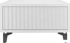 Тумба Shtabe Royal 5001 эко (белый/белый/черный)